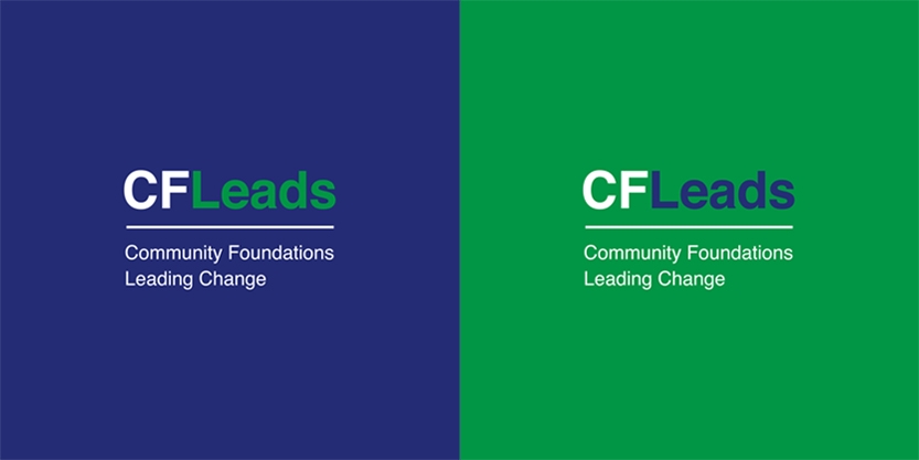 CFLeads logos on blue and green backgrounds