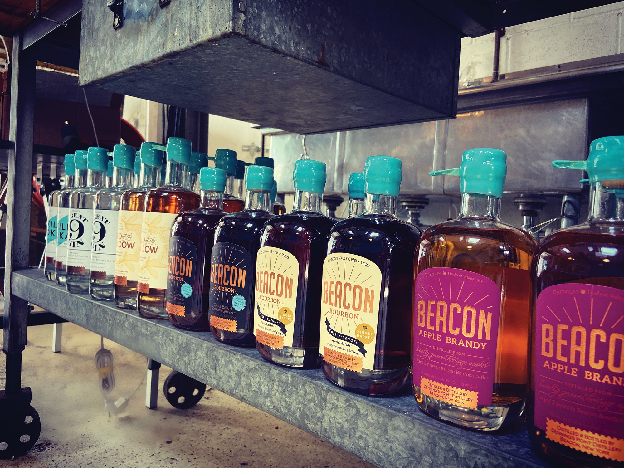 Denning's Point Distillery packaging