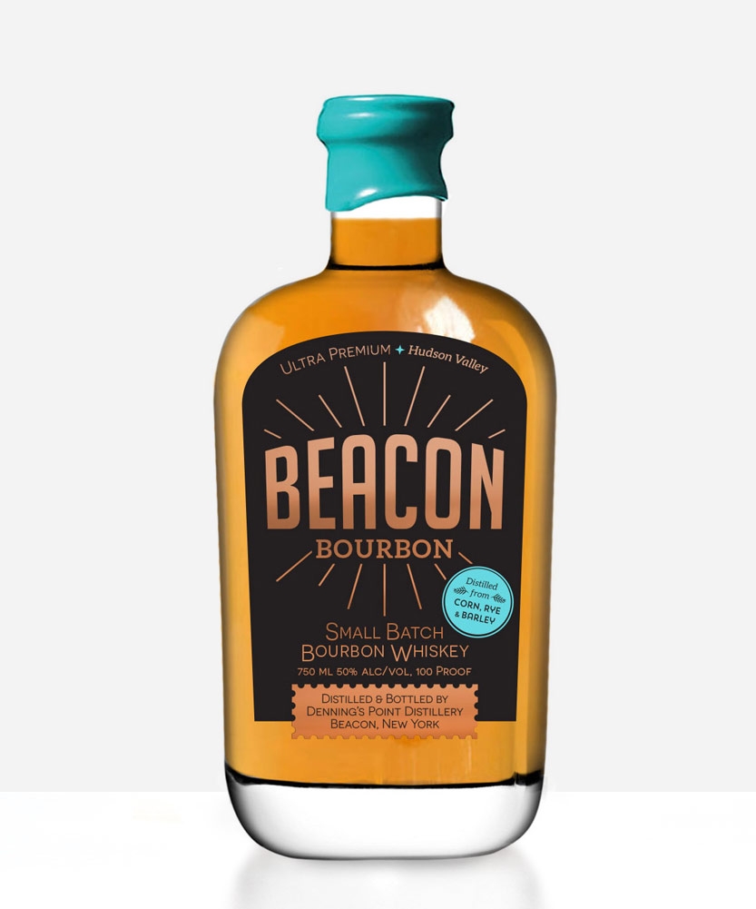 Denning's Point Distillery Beacon Bourbon bottle