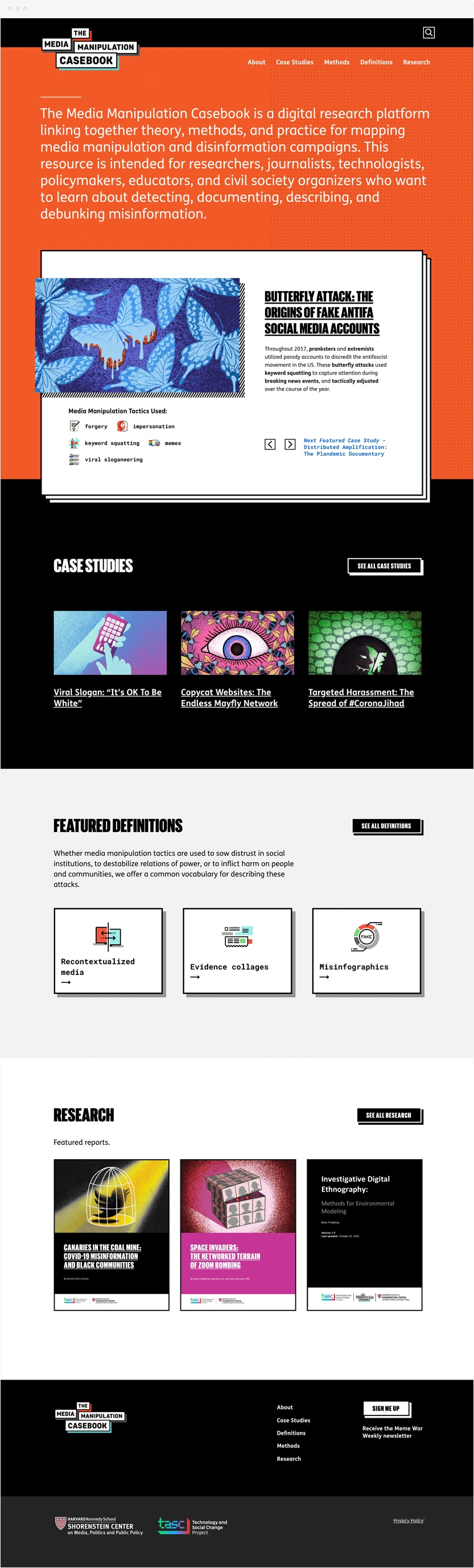 MMCB website full home page